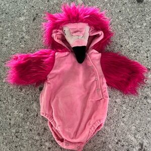 Pottery Barn Kids Flamingo Costume 0-6 months